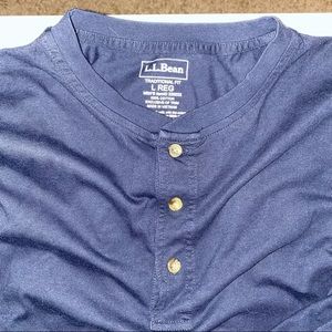 L. L. Bean traditional fit long sleeve shirt